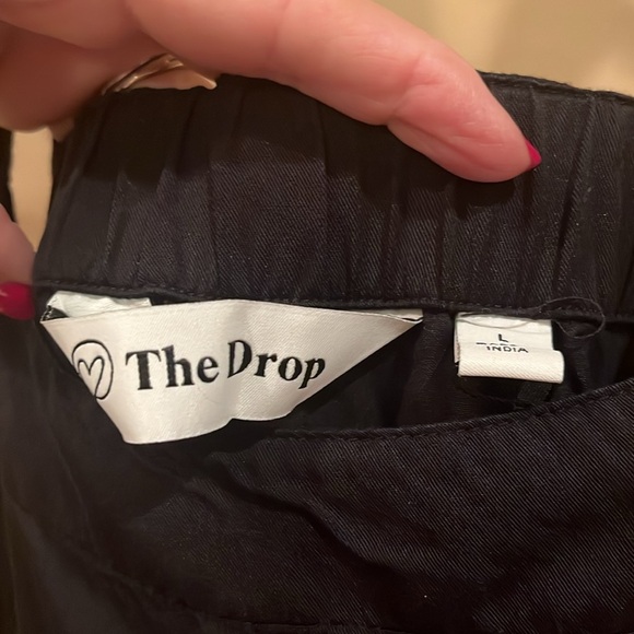 The Drop maternity maxi tiered dress, with pockets size large - Picture 5 of 8